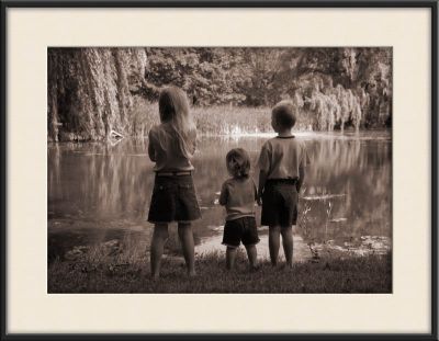 Brooke, Luke, & Paige at the park on a Saturday morning