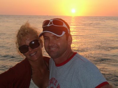 Lisa Hayes and hubby Jim Dycus