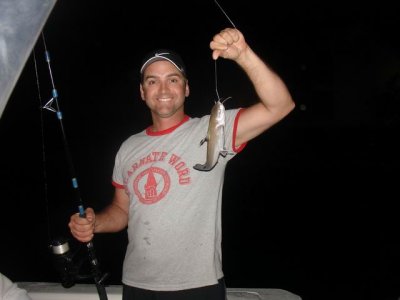 Jim's first catch