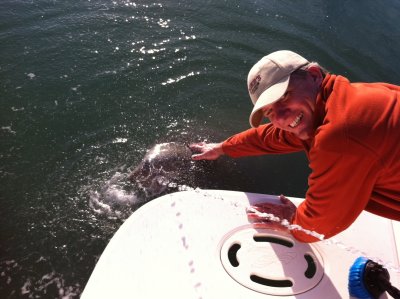 Jeff and Manatee
