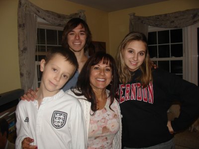 Mitch, Austin, Natalie and me