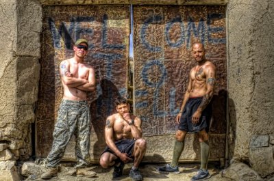 Our boys at work