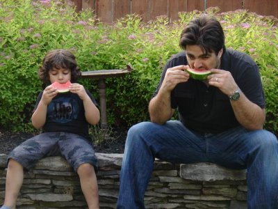 Julian and Dad