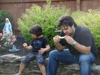 Watermelon moment