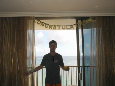 Congrats Ross (well done)
