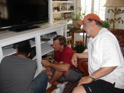 Fixing the TV