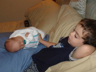Ty watching Jace