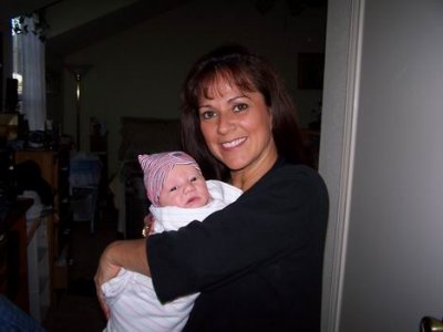With my Nana