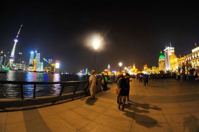Vue sur Pudong et le Bund
