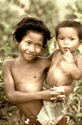 Enfants  Siem Reap