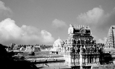 Gopurams du temple de Trichy