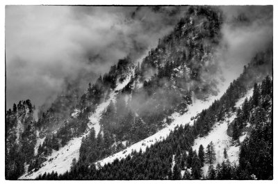 Cauterets sous la neige (Mars 2012)