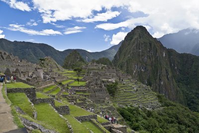 Machu Picchu looking north