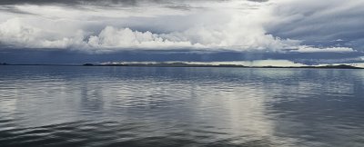 Sunset at Lake Titicaca