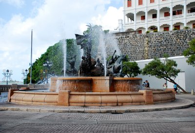 Fountain at Paseo La Princesa, OSJ