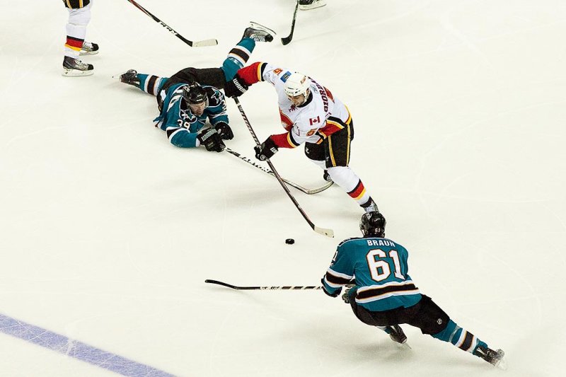 3/23/2011 Mark Giordano leads the charge