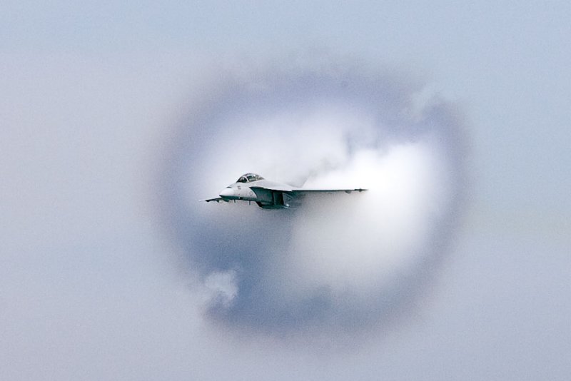 10/9/2011  F-18 Super Hornet vapor cone