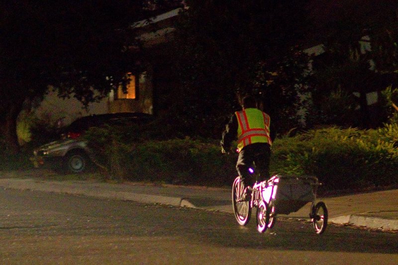 11/9/2011  Bicycling at night