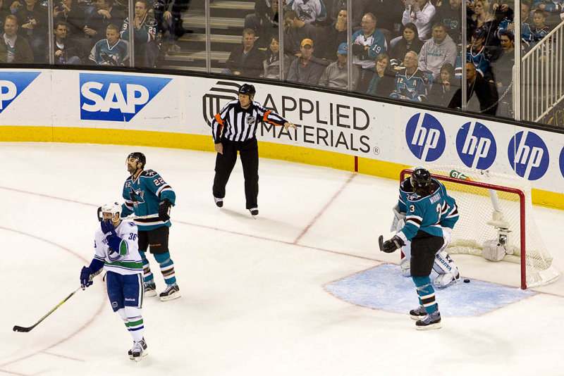 BH2D7066.jpg Goal by Manny Malhotra off of Douglas Murray's skate