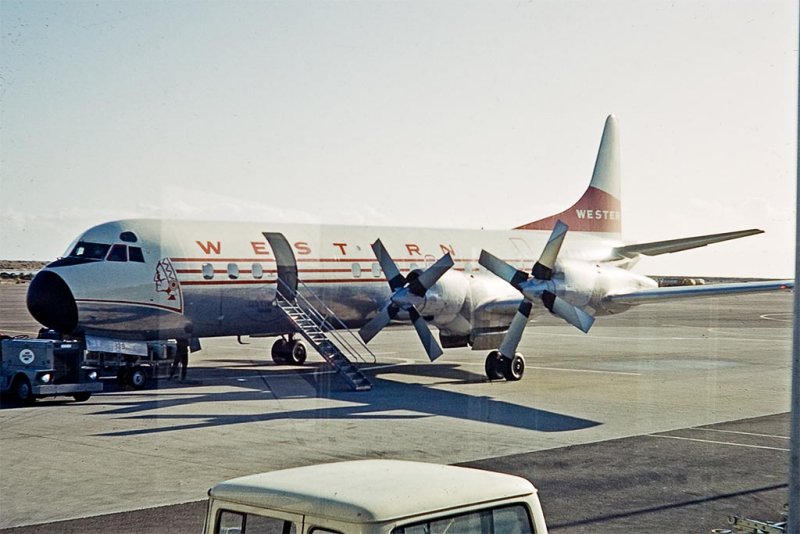 Western Airlines Lockheed L-188 Electra