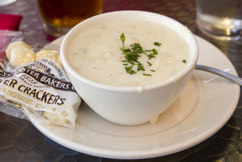 9/1/2012  Cup of New England Clam Chowder