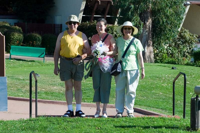 Eddie, Cassie and Cindy