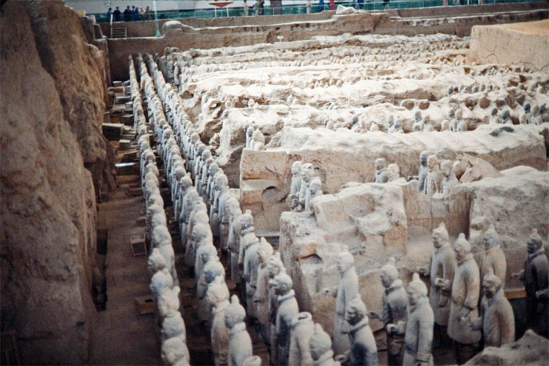 Qin Shi Huang Mausoleum, Xian, China