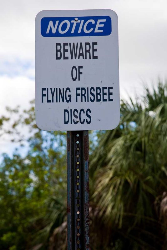 Watchout for frisbee's