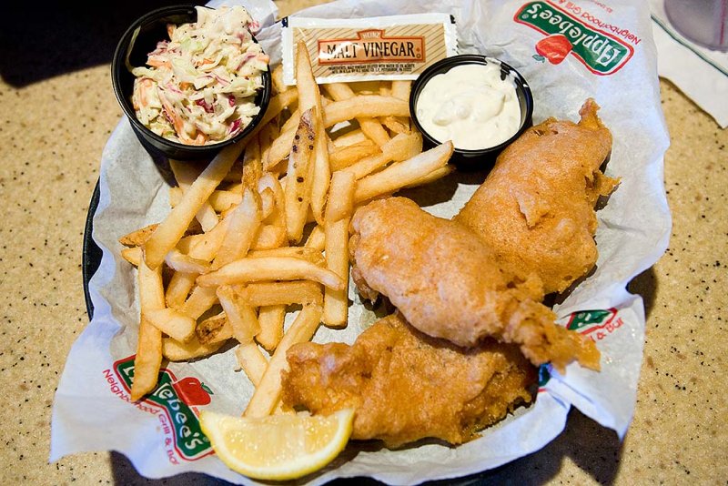 Hand-Battered Fish & Chips at Applebee's