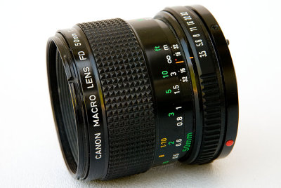Canon Macro Lens New FD 50mm f/3.5