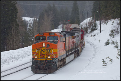 Westbound going in the Hole