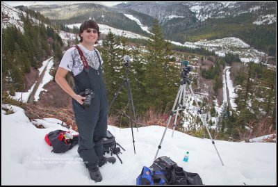 Perched high above tunnel 4