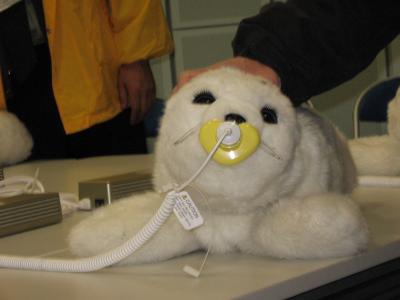 Paro is a therapeutic robot