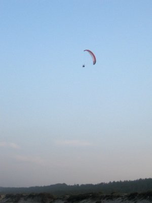 High in the sky