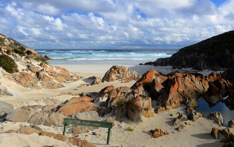 Freak waves on Kangaroo Island