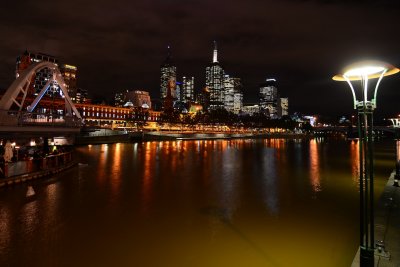 Melbourne by night