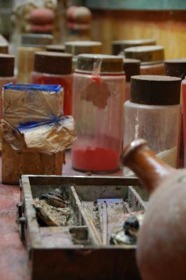 Tools of a painter