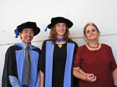 Dr Kwan, Dr Pearson and Dumpy Mum