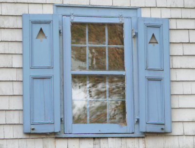 Whitman house window