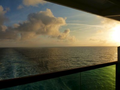 Balcony sunrise