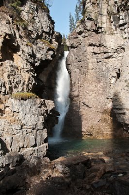 Johnston Canyon upper falls