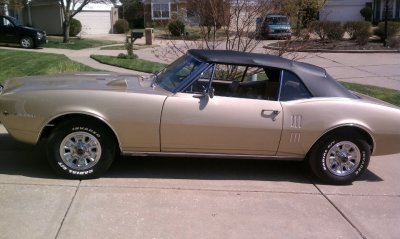 Jim Kuehns 1967 Firebird Sprint