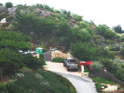 Houses between Carmel and Big Sur