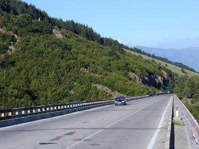 National road #5 or International E85 (Russe - Kurdjali)
