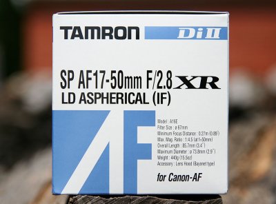 Tamron 17-50 F/2.8