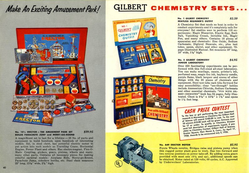 1955 A.C. Gilbert Catalog