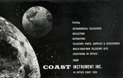 1960 Coast Instrument Catalog