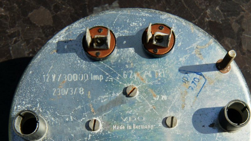 Original VDO 10k rpm Tachometer - Photo 12
