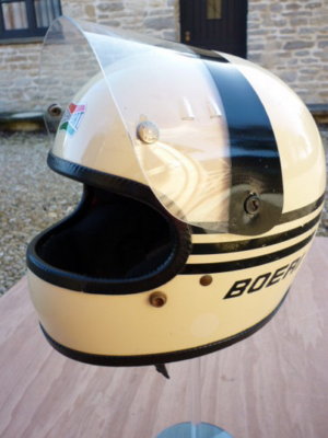 1970 BoeriSport Full Face Crash Helmet