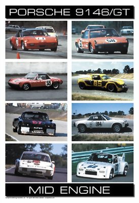 Porsche 914-6 GT Mid Engine Poster